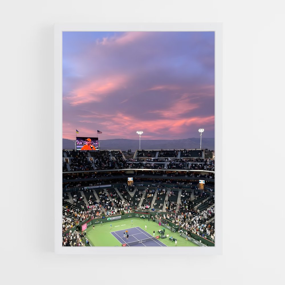 Poster Match au Sommet – affiche Tennis (vue 3)